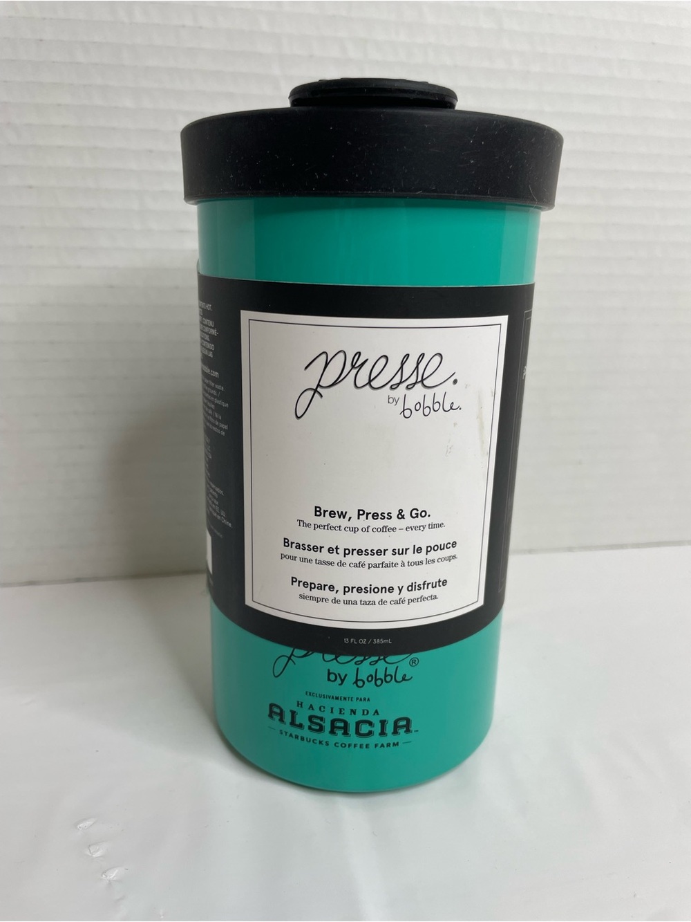 Presse by bobble Teal Travel French Press Tumbler